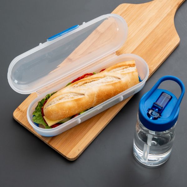 Wrap and outlet roll container